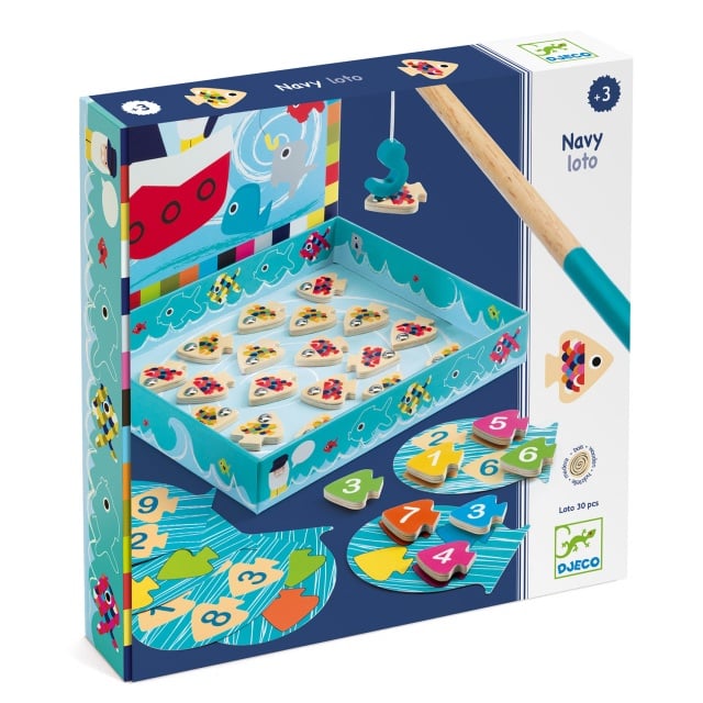 Joc educativ Navy loto, Djeco