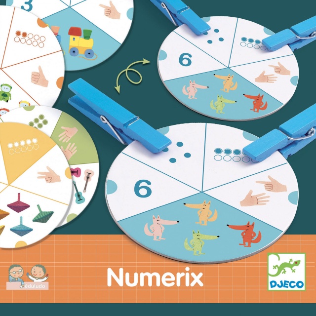 Joc Eduludo numere Numerix, Djeco - 1 | YEO