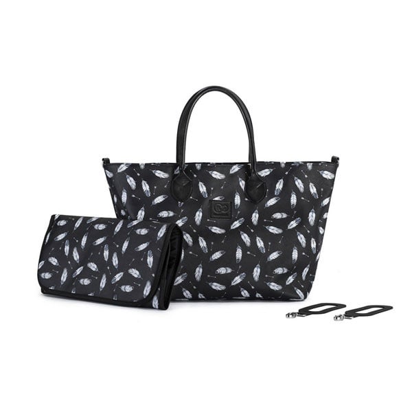 Kinderkraft - Geanta pentru mamici multifunctionala MOMMY BAG Black