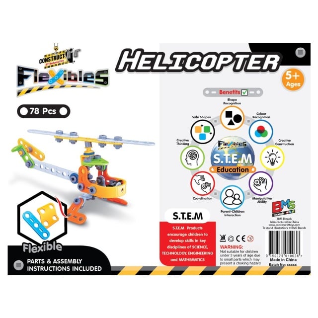 Kit STEM Flexible Elicopter - 2 | YEO