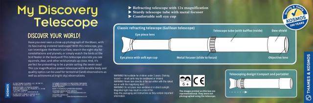 Kit STEM Telescop, Thames & Kosmos - 1 | YEO