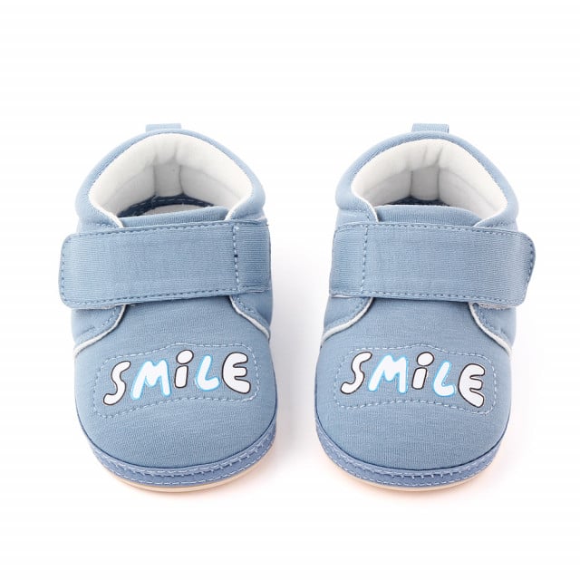 Pantofiori albastri pentru baietei - Smile - 3 | YEO