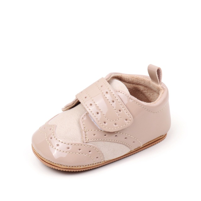 Pantofiori eleganti crem pentru baietei - 2 | YEO