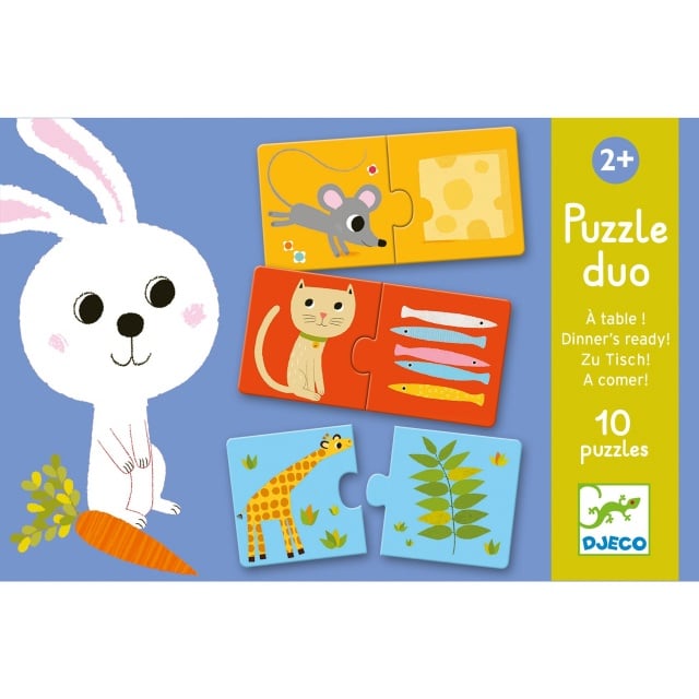 Puzzle duo La masa, Djeco - 1 | YEO