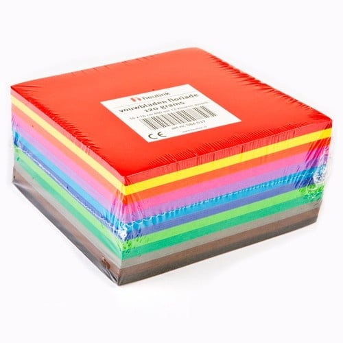 Set 480 coli pliabile colorate 16 x 16 cm - Heutink - 1 | YEO