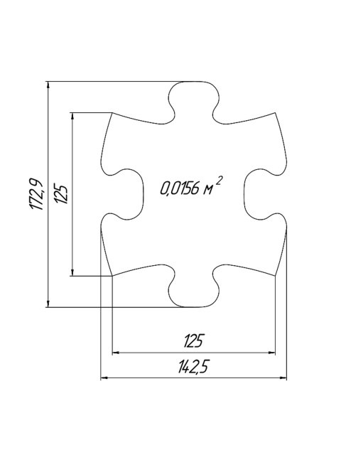 Set covorase ortopedice senzoriale puzzle Mini Puzzle Muffik - 1 | YEO