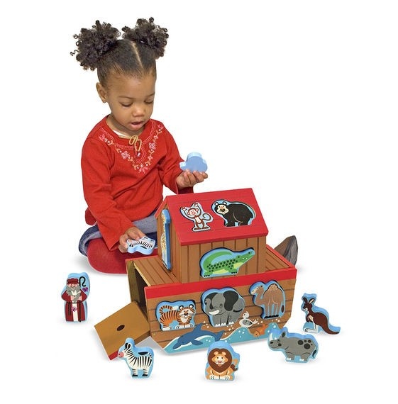 Set de joaca din lemn Arca lui Noe Melissa and Doug - 1 | YEO