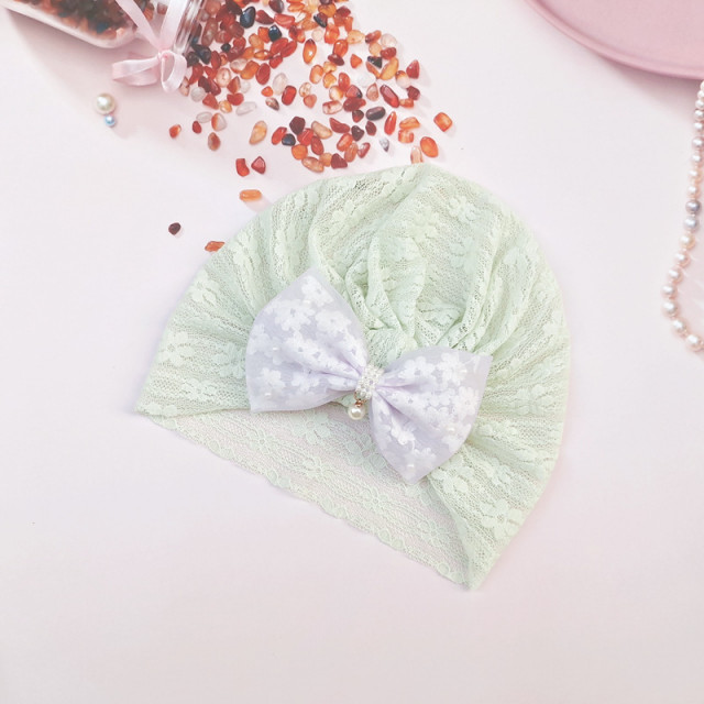 Caciulita tip turban din danteluta - 3 | YEO