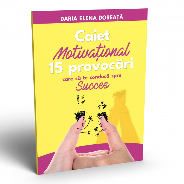 Caiet motivațional pentru copii - 15 Provocări care să te conducă spre succes