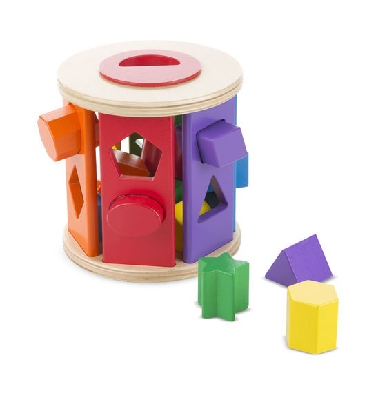 Cilindru sortator de forme Melissa and Doug - 2 | YEO