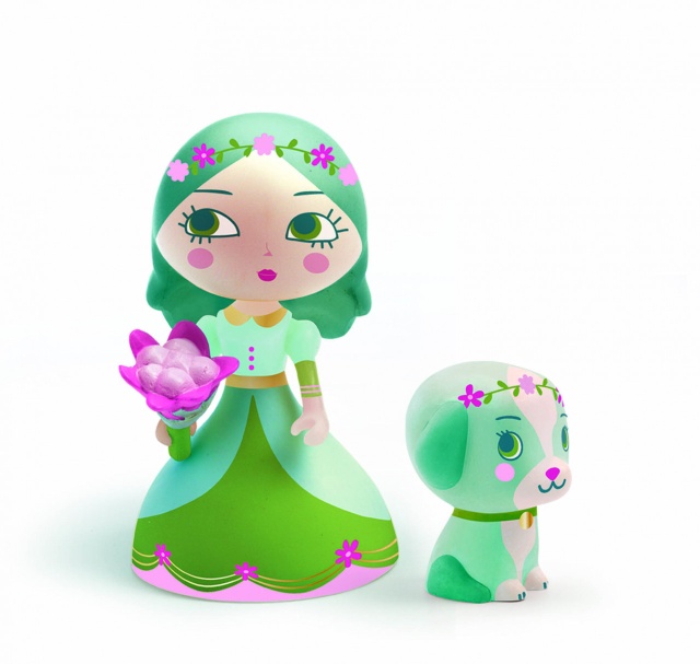 Figurina Arty Toys Printesa Luna & Blue, Djeco