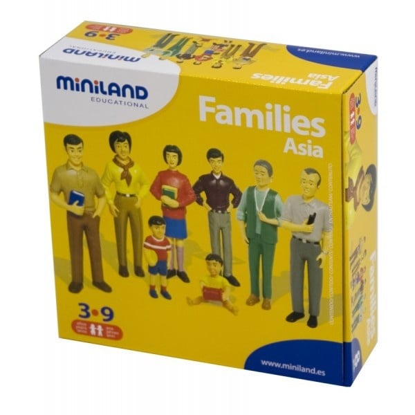 Figurine familie asiatica Miniland - 1 | YEO