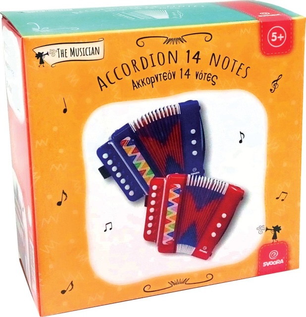 Instrument muzical acordeon albastru - 1 | YEO