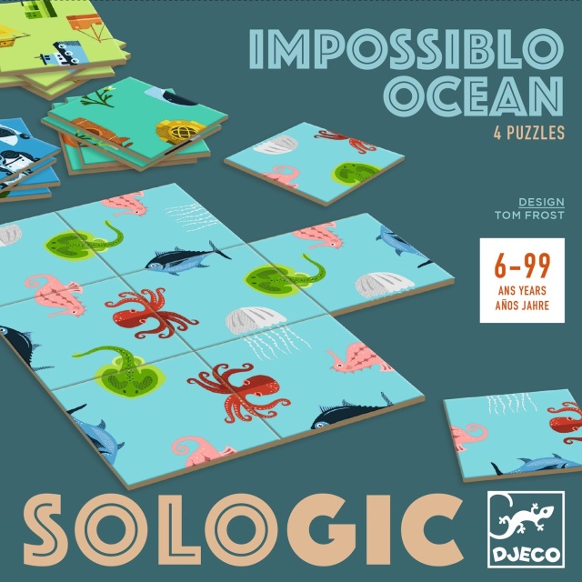 Joc de logica Impossiblo Ocean, Djeco - 2 | YEO