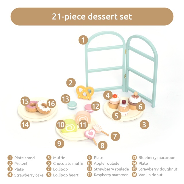 Joc de rol Raftul cu deserturi, UMU Toys - 2 | YEO