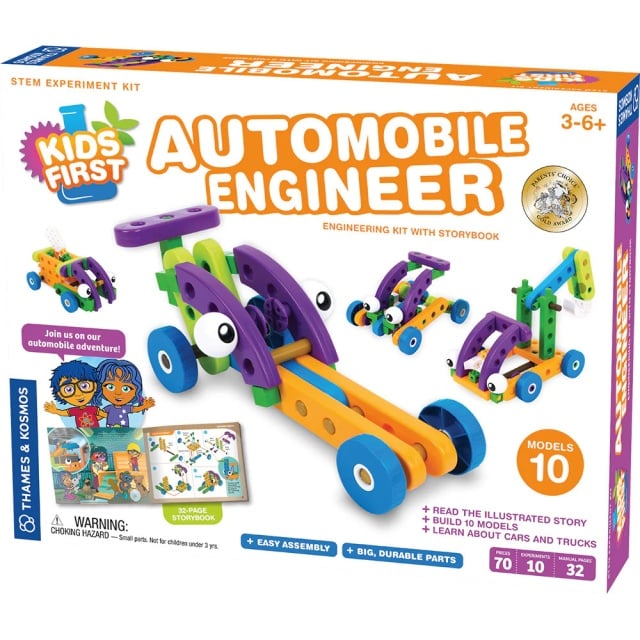 Kit STEM de construit automobile, Thames & Kosmos