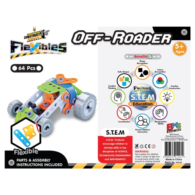 Kit STEM Flexible Automobil de teren - 2 | YEO