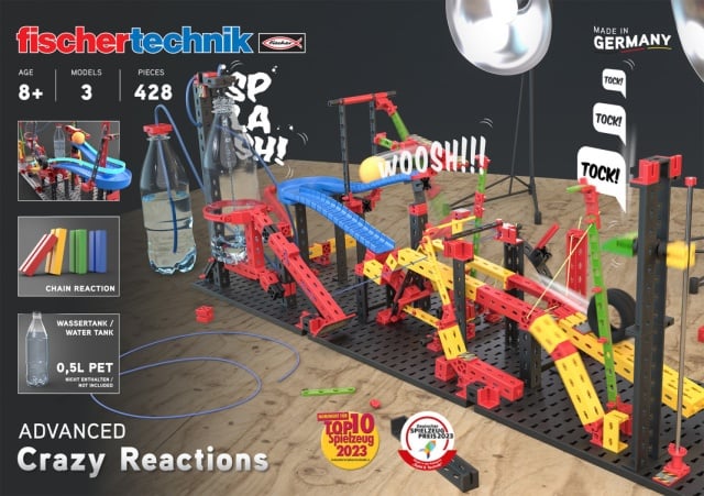 Kit STEM Reactii in lant traznite, Fischertechnik - 1 | YEO