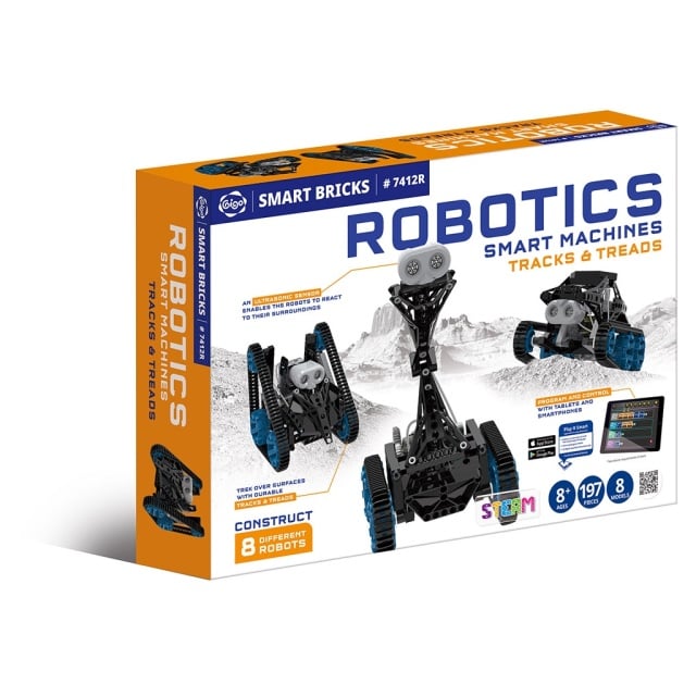 Kit STEM Robotica - Masini inteligente de construit, Gigo Toys