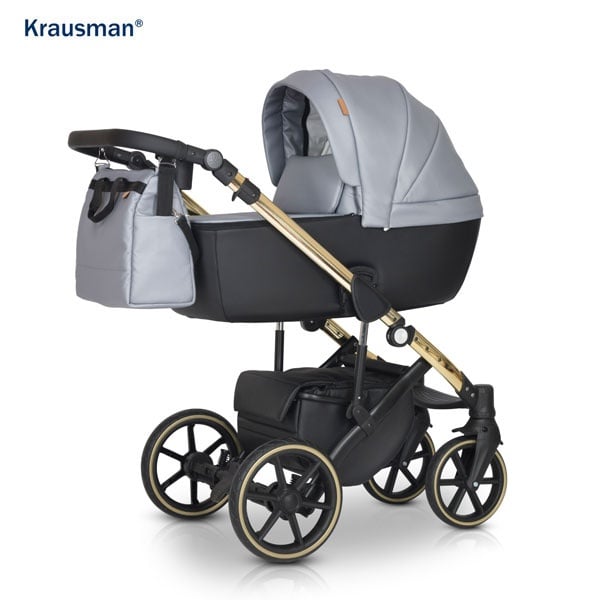 Krausman - Carucior 3 in 1 Storm Grey Gold