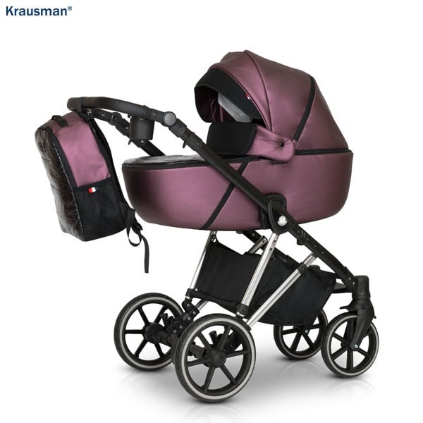 Krausman - Carucior 3 in 1 Xplorer Purple Shiny - 1 | YEO