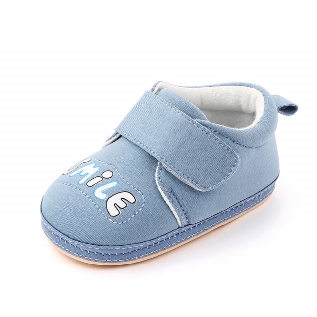 Pantofiori albastri pentru baietei - Smile - 4 | YEO