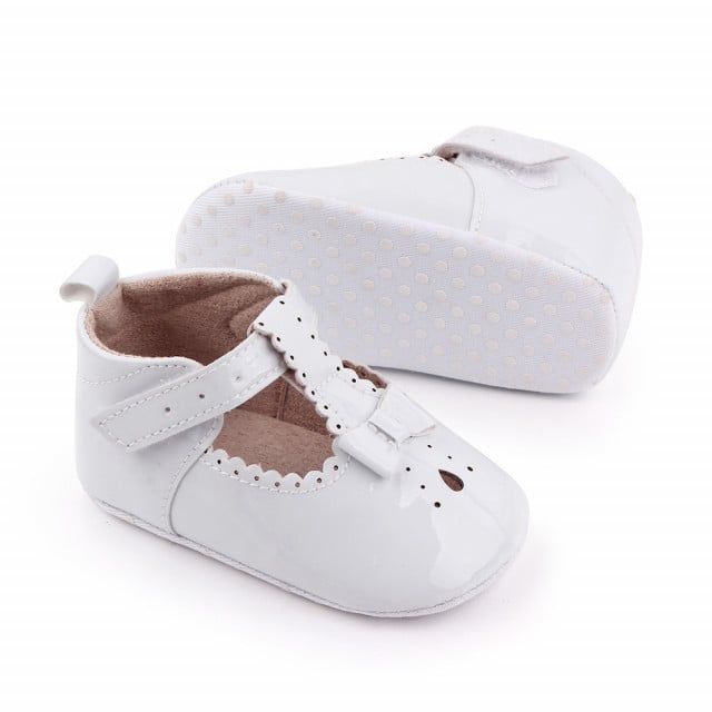 Pantofiori albi lacuiti - Sunny - 4 | YEO