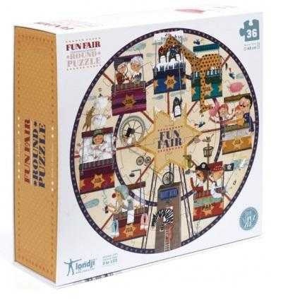 Puzzle circular Carusel, Londji