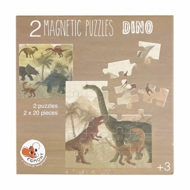 Puzzle magnetic, Dino, Egmont Toys - 3 | YEO