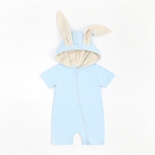 Salopeta bleu pentru baietei - Bunny