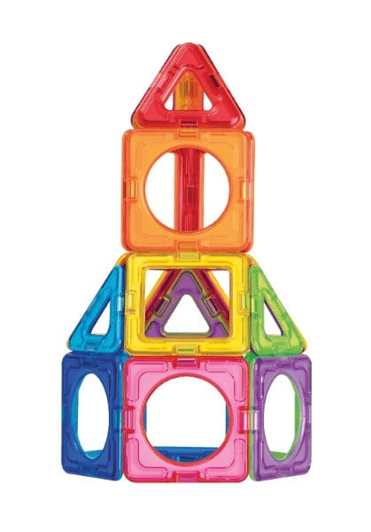 Set magnetic de construit- Magformers Basic Plus, 26 piese - 2 | YEO