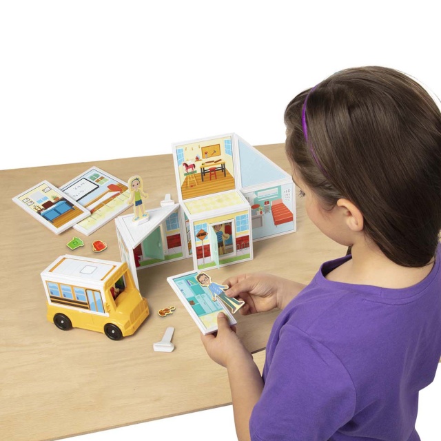 Set magnetic de joaca La Scoala - Melissa & Doug - 1 | YEO