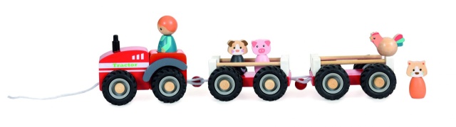 Tractor cu remorca si figurine, Egmont Toys - 1 | YEO