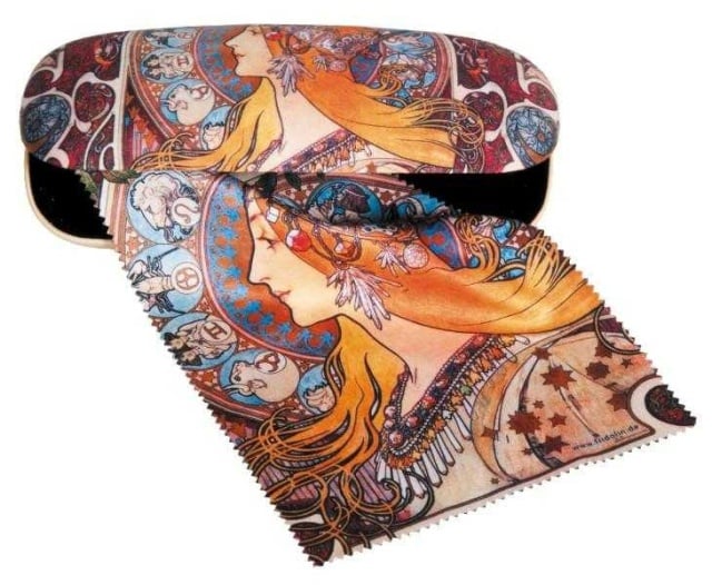 Etui cu textil si protectie ochelari Art Nouveau, Fridolin