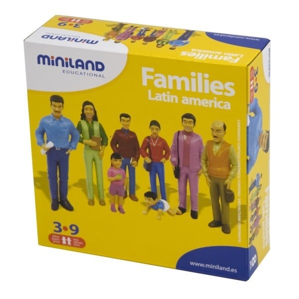 Figurine familie sudamericana Miniland - 1 | YEO