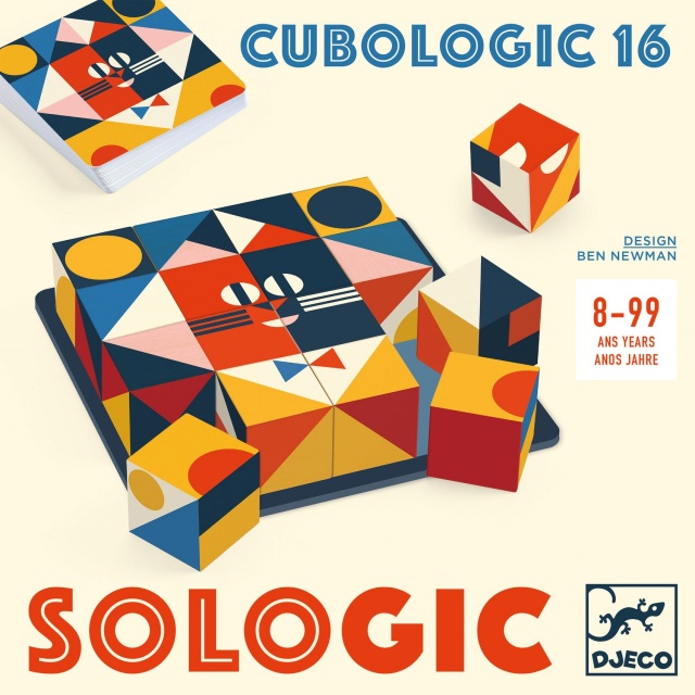 Joc de logica Cubologic 16, Djeco - 1 | YEO