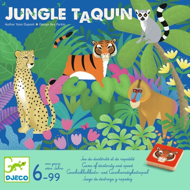 Joc de societate Jungle taquin, Djeco - 2 | YEO