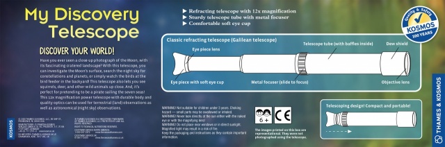 Kit STEM Telescop, Thames & Kosmos - 3 | YEO