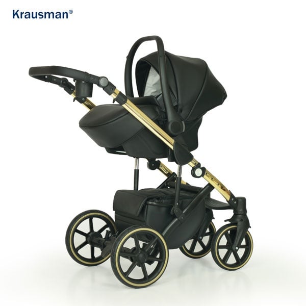 Krausman - Carucior 3 in 1 Storm Black Gold - 3 | YEO