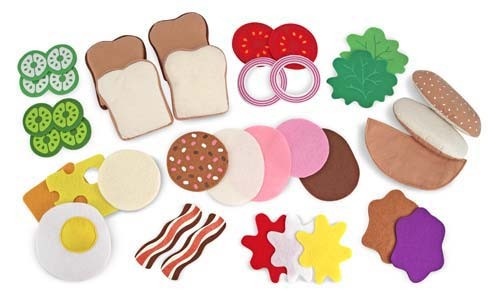 Melissa & Doug - Set de joaca Sandwich - 2 | YEO