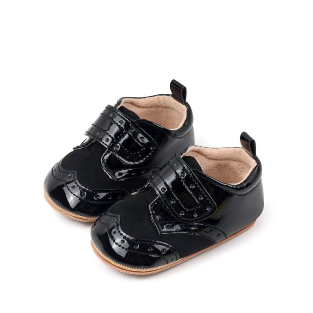 Pantofiori negri din piele lacuita - Elegant - 4 | YEO