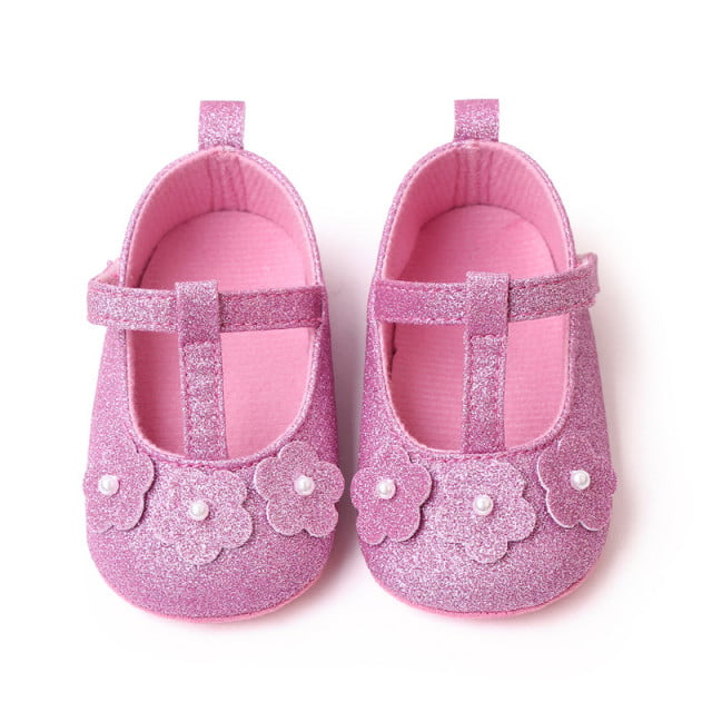 Pantofiori roz ciclamen pentru fetite - Sweety - 2 | YEO