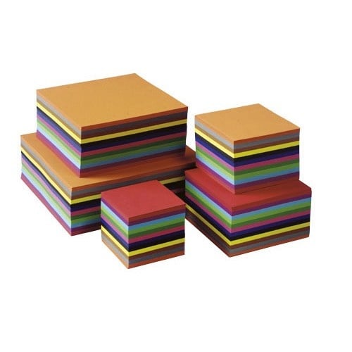 Set 480 coli pliabile colorate 20 x 20 cm - Heutink