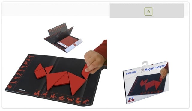 Tangram magnetic Miniland - 1 | YEO