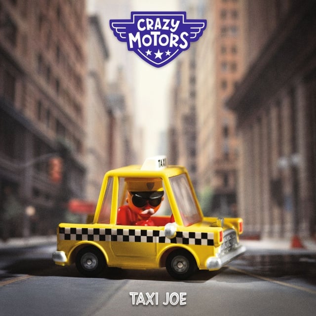 Taxiul lui Joe, Colectia Crazy Motors, Djeco - 1 | YEO