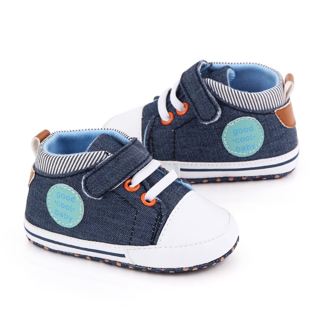 Tenisi denim pentru bebelusi - Cool baby