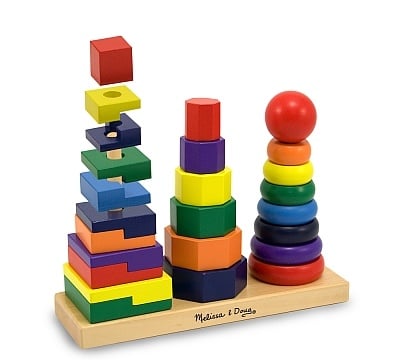 Forme geometrice de stivuit Melissa and Doug - 1 | YEO