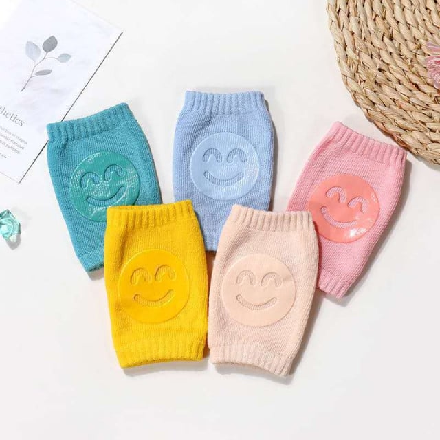 Genunchiere cu silicon pentru bebe - Smile - 1 | YEO