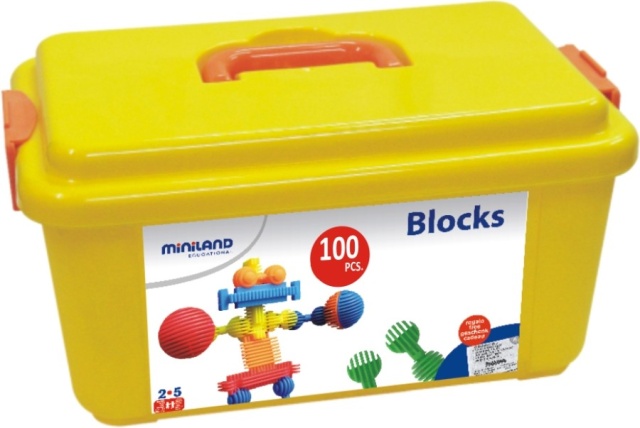 InterBlocks Miniland 100 piese - 1 | YEO