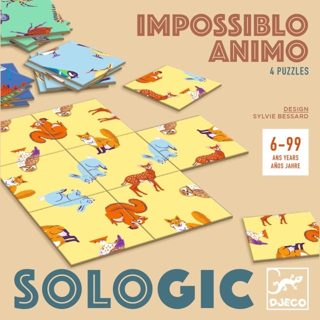 Joc de logica Impossiblo Animo, Djeco - 2 | YEO